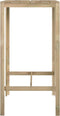 vidaXL - Bartafel - 60x60x110 - cm - geïmpregneerd - grenenhout