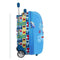 Stitch RESCUE - Rolkoffer - 2 wielen - 28 x 43 x 23 cm - Blauw Rood
