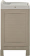 vidaXL - Wasruimtekast - 60x51x89 - cm - zandkleurig