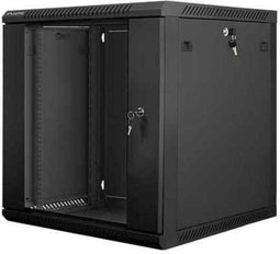 Lanberg WF01-6612-10B - Wandrek - Staal - IP20 - Zwart