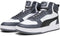 PUMA Caven 2.0 MID - Hoge sneakers - Gerecycled materiaal - Puma White-Puma Silver