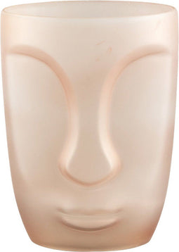 PTMD Roda Vaas - 17,5 x 14,5 x 23,5 cm - Glas - Bruin