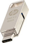 PNY HPFD206C - USB Flash Drive - 64GB - USB Type-A / USB Type-C - Zilver