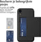 imoshion Hoesje Geschikt voor iPhone Xr Hoesje - Ruimte voor 2 pasjes - imoshion Backcover met pasjeshouder - Zwart