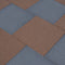 vidaXL - Valtegels - 12 - st - 50x50x3 - cm - rubber - grijs