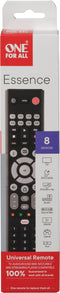 One For All Essence Basic 8 - Universele afstandsbediening - Ondersteunt 8 apparaten - Drukknoppen