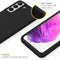 Accezz Liquid Silicone Backcover - Samsung Galaxy S22 - Schokabsorberend - Zwart