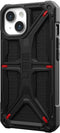 Urban Armor Gear Monarch Kevlar - iPhone 15 Hoesje - Schokbestendig - Rood