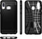 Spigen Rugged Armor - Backcase - Stevige opstaande randen - Zwart