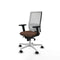 Bureaustoel Piqueras y Crespo 2D026N0 Donkerbruin