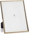 Giftdecor Fotolijstje voor 20 x 25 cm foto - goud - metaal - frame 23 x 28 cm - passe partout - staand/hangend