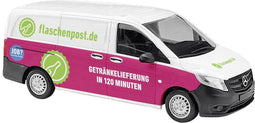 Busch 51106 H0 Auto Mercedes Benz Vito, flessenpost