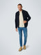 No Excess - Sweat Vest - Dubbellaags opstaande kraag - Nachtkleur
