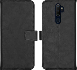 iMoshion Hoesje Geschikt voor Oppo A9 (2020) / A5 (2020) Hoesje Met Pasjeshouder - iMoshion Luxe Bookcase - Zwart