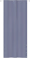 vidaXL - Balkonscherm - 120x240 - cm - oxford - stof - blauw - en - wit