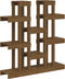 vidaXL - Plantenstandaard - 104,5x25x109,5 - cm - grenenhout - honingbruin