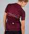Sportful Short Sleeve Fietsshirt Dames - Aansluitend - Ademend - Bordeauxrood (M)