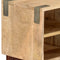 vidaXL - Tv-meubel - 130x30x46 - cm - massief - ruw - mangohout