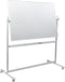 Whiteboard Lega verrijdbaar 100x150cm magnetisch emaille