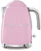 Smeg KLF03PKEU - Waterkoker - 1,7L 2400W - Roze