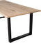WOOOD Tablo Boomstam Tafel met U-poot - Eiken - 75x220x90
