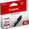Canon CLI-551XL - Inktcartridge magenta - 680 pagina's - 11 ml (1 stuk)