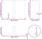 vidaXL - Eettafelpoten - 2 - st - T-vormig - 100x35x(72-73) - cm - staal - antraciet