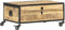 vidaXL - Salontafel - 70x50x33 - cm - massief - mangohout