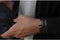 Tom Hope Tripple Black L Armband (Lengte: 19.50-21.00 cm) TM0133