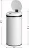 Automatische Prullenbak - Sensorprullenbak - 40 Liter - Wit - Rond