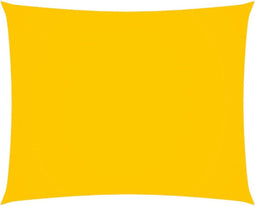 vidaXL - Zonnescherm - rechthoekig - 3x4,5 - m - oxford - stof - geel