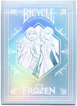 Bicycle Disney Frozen - Speelkaarten - Holografische folie - Blauw