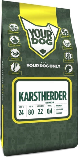 Yourdog Karstherder Rasspecifiek Senior Hondenvoer 6kg | Hondenbrokken