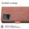 iMoshion Hoesje Geschikt voor Vivo Y33s / Vivo Y21s / Vivo Y21 Hoesje Met Pasjeshouder - iMoshion Luxe Bookcase - Bruin