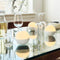 Dyberg Larsen ALBA Lightball - Oplaadbare lamp met touchbediening - Glanzend wit (2 stuks)