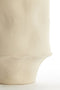 Light&living Vaas deco Ø25x38 cm CORSICO keramiek mat crème