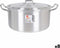 Kookpot met Deksel Aluminium 33,5 x 28 x 15 cm (8 Stuks)