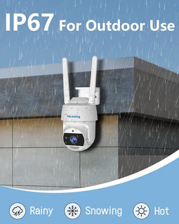 2K 4Mp Bewakingscamera Buiten Wifi