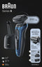 Braun Series 6 60-B7500cc - Elektrisch Scheerapparaat - SensoFlex en Baardtrimmer - Blauw