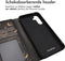 iMoshion Hoesje Geschikt voor Samsung Galaxy A54 (5G) Hoesje Met Pasjeshouder - iMoshion Design Bookcase smartphone - Zwart / Sky Black