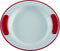 Ornamin Warmhoudbord - 25,5 cm - Antislip - Rood