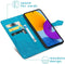 iMoshion Hoesje Geschikt voor Samsung Galaxy M52 Hoesje Met Pasjeshouder - iMoshion Mandala Bookcase - Turquoise