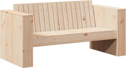 vidaXL - Tuinbank - 2-Zits - 134x60x62 - cm - Massief - Grenenhout