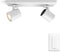 Philips Hue Runner - Opbouwspot - White Ambiance - GU10 - Wit - 2 x 5,5W - Bluetooth (2 stuks)