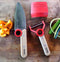 Opinel Le Petit Chef Kinderkeukenset - 3-delig - Kinderkoksmes (11cm), Vingerbeschermer, Dunschiller