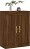 vidaXL - Wandkast - 69,5x34x90 - cm - bewerkt - hout - bruin - eikenkleur