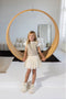 Like Flo F211-5440 - Meisjes T-shirt - Ruffle mouwen - Off white
