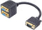 Gembird CC-VGAX2 - VGA naar 2x VGA Kabel - 20 cm - Zwart