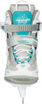 Nijdam Joly Janet - IJshockeyschaats - Semi-Softboot - Wit/Grijs/Blauw - Maat 41