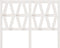 vidaXL - Hoofdbord - 141x4x100 - cm - massief - grenenhout - wit